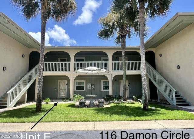 Property at 116 Damon Cir Unit E, Panama City Beach, FL 32407, 1 bed, 1 bath