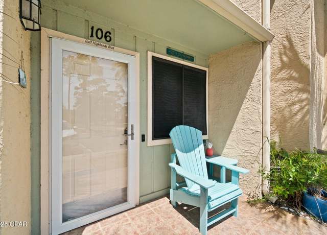 Property at 106 Gulf Highlands Blvd, Panama City Beach, FL 32407, 3 beds, 2.5 baths