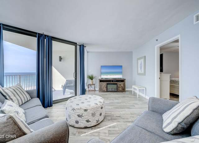 Property at 9850 S Thomas Dr Unit 806W, Panama City Beach, FL 32408, 1 bed, 1 bath