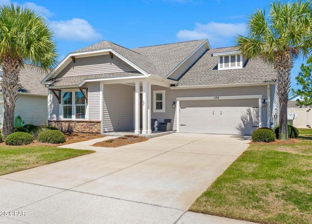 Property at 106 Blue Sage Rd, Panama City Beach, FL 32413, 4 beds, 3 baths