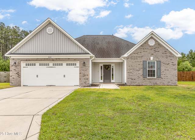 Property at 202 Wood House Dr, Jacksonville, NC 28546, 3 beds, 2 baths