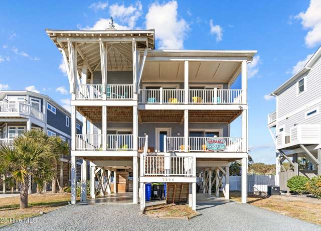 Property at 7506 E Beach Dr, Oak Island, NC 28465, 6 beds, 4.5 baths