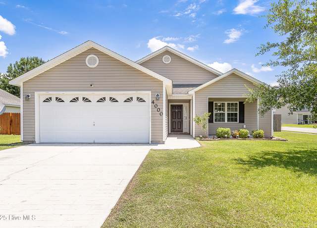 Property at 4000 W T Whitehead Dr, Jacksonville, NC 28546, 3 beds, 2 baths