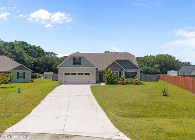 Property at 202 Leeward Lndg, Holly Ridge, NC 28445, 3 beds, 2 baths