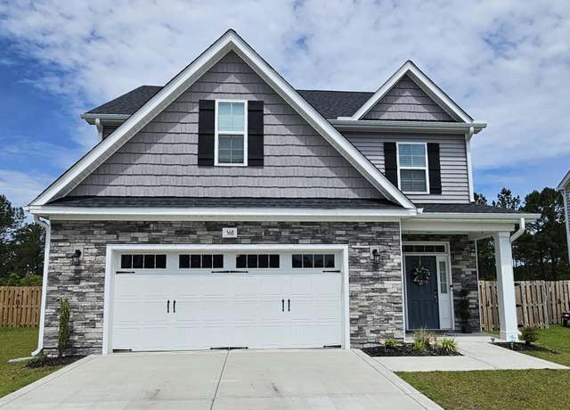 Property at 568 Transom Way, Sneads Ferry, NC 28460, 4 beds, 2.5 baths