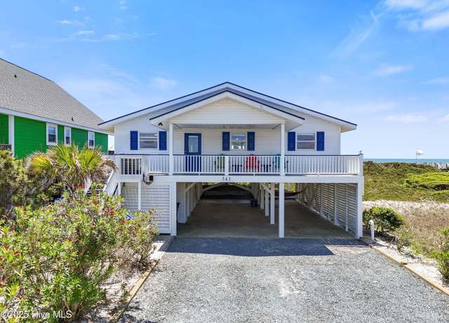 Property at 543 Ocean Blvd W, Holden Beach, NC 28462, 4 beds, 2 baths