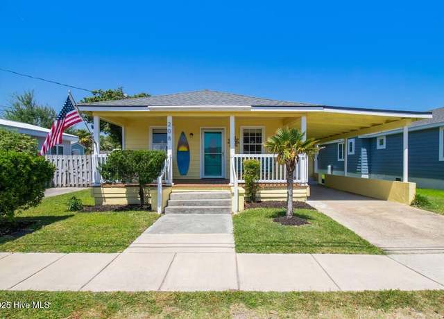 Property at 208 Hamlet Ave, Carolina Beach, NC 28428, 3 beds, 2 baths