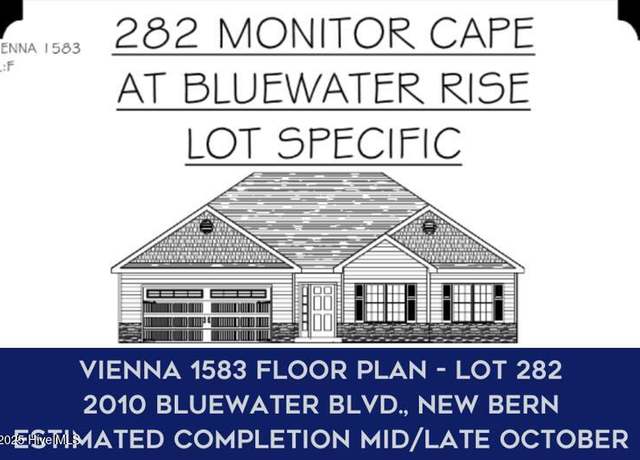 Property at 2010 Bluewater Blvd, New Bern, NC 28562, 3 beds, 2 baths
