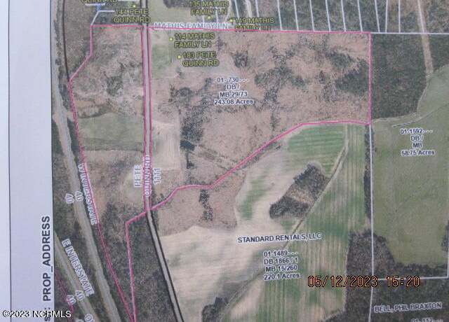 Property at 00 Pete Quinn Rd, Warsaw, NC 28398