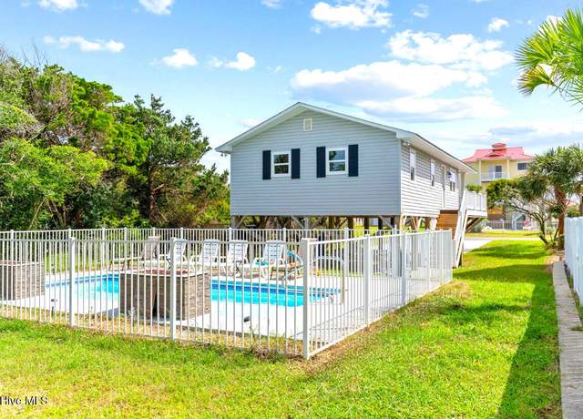 Property at 220 W Dolphin Dr, Oak Island, NC 28465, 3 beds, 1 bath