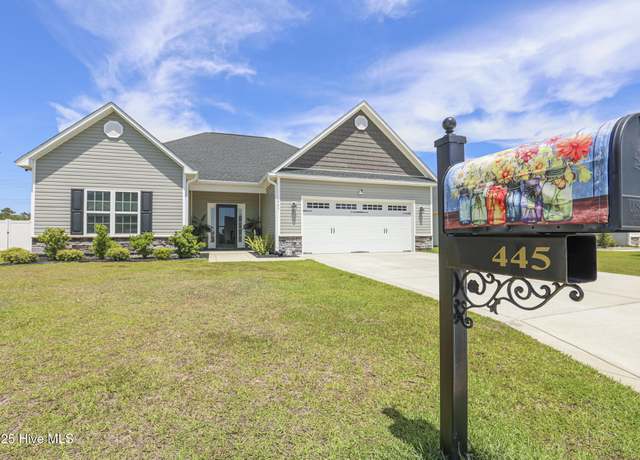 Property at 445 Worsley Way, Jacksonville, NC 28546, 3 beds, 2 baths