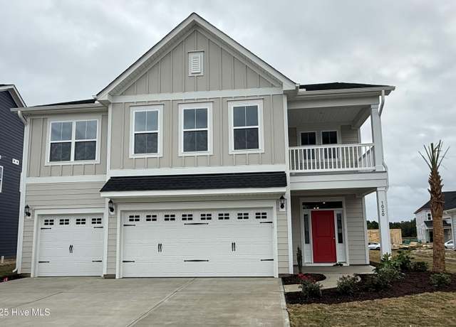 Property at 1020 Peace St Lot 72, Leland, NC 28451, 5 beds, 3 baths
