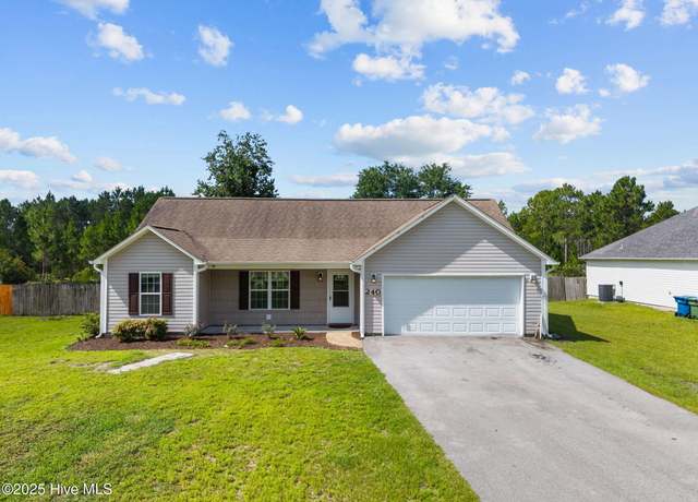 Property at 240 Folkstone Rd, Holly Ridge, NC 28445, 3 beds, 2 baths