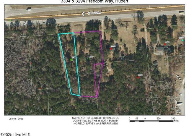 Property at 3304/3294 Freedom Way, Hubert, NC 28539