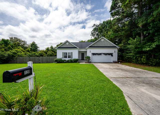 Property at 120 Secretariat Dr, Sneads Ferry, NC 28460, 3 beds, 2 baths