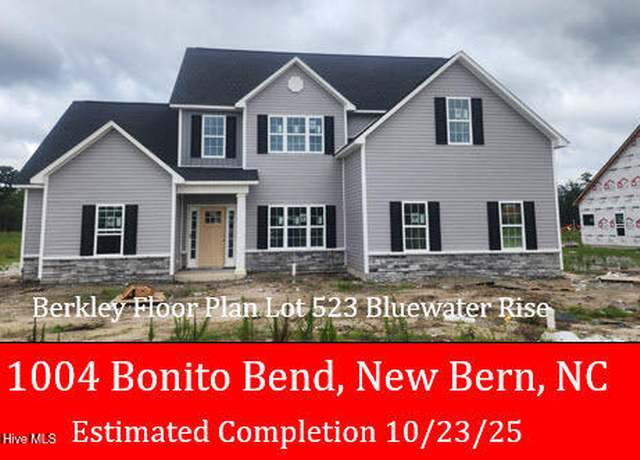 Property at 1004 Bonito Bnd, New Bern, NC 28562, 5 beds, 3.5 baths