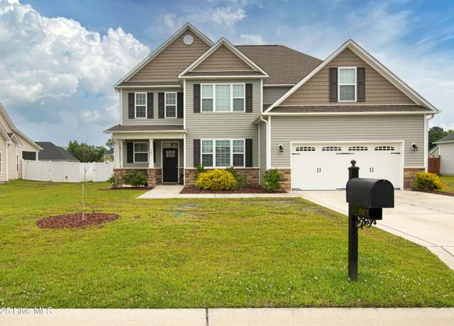 Property at 507 Turpentine Trl, Jacksonville, NC 28546, 5 beds, 4 baths