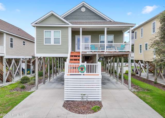 Property at 1634 E Dolphin Dr, Oak Island, NC 28465, 4 beds, 2 baths