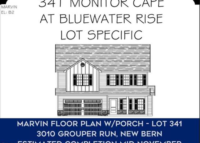 Property at 3010 Grouper Run, New Bern, NC 28562, 4 beds, 2.5 baths