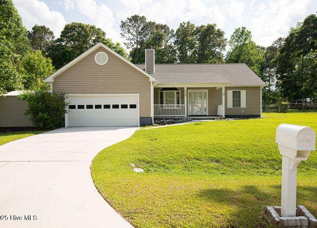 Property at 206 Falling Leaf Ct, Jacksonville, NC 28540, 3 beds, 2 baths