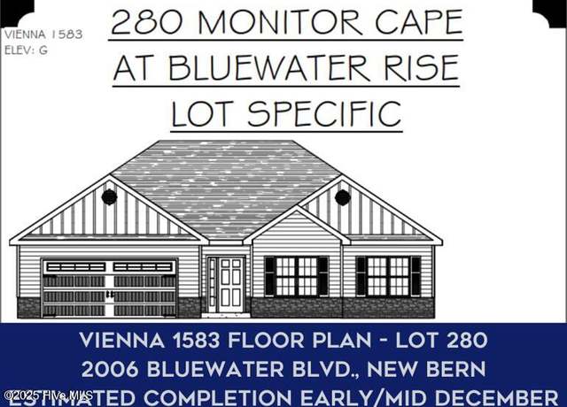 Property at 2006 Bluewater Blvd, New Bern, NC 28562, 3 beds, 2 baths