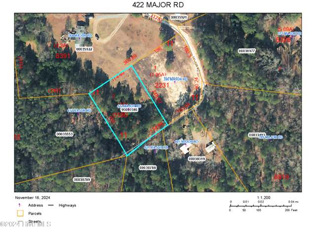 Property at 422 Major Rd, Carthage, NC 28327