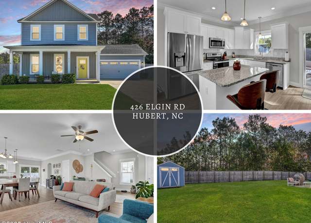 Property at 426 Elgin Rd, Hubert, NC 28539, 3 beds, 2.5 baths