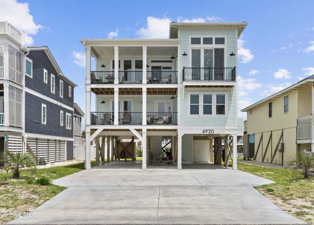 Property at 4920 E Beach Dr, Oak Island, NC 28465, 5 beds, 6 baths