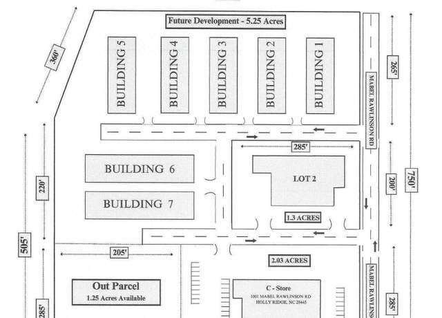 Property at 1001 Mabel Rawlinson Rd, Holly Ridge, NC 28445