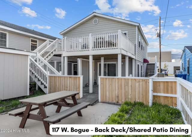 Property at 117 W Bogue Blvd Unit A&B, Atlantic Beach, NC 28512, 4 beds, 4 baths