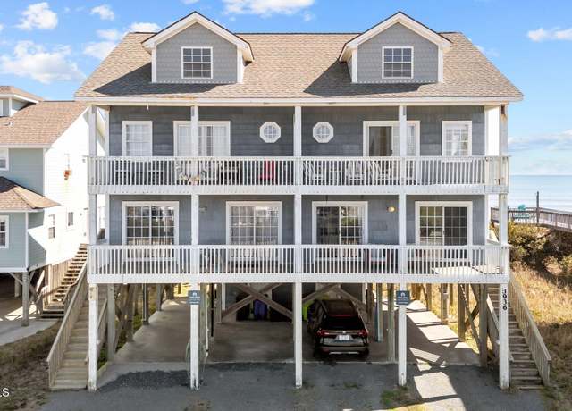 Property at 3936 Island Dr Unit 1b, North Topsail Beach, NC 28460, 4 beds, 3 baths