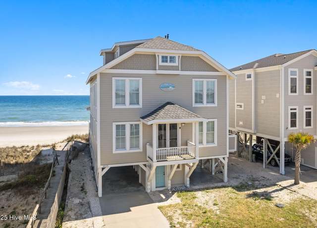 Property at 6615 W Beach Dr, Oak Island, NC 28465, 6 beds, 5 baths