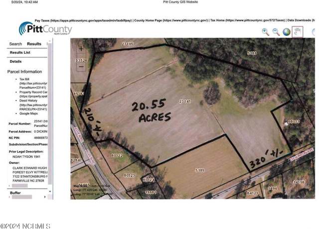 Property at 0 Dickinson Ave, Greenville, NC 27834