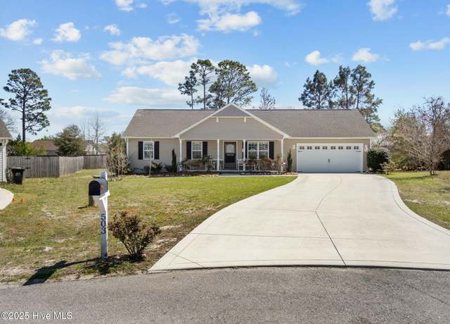 Property at 503 Waldorf Ct, Hubert, NC 28539, 3 beds, 2 baths