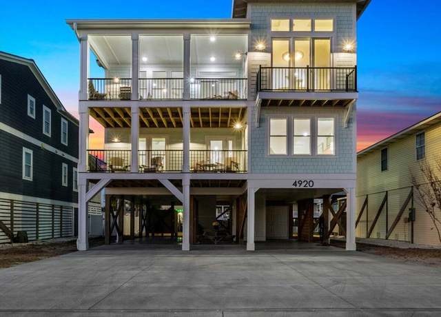 Property at 4920 E Beach Dr, Oak Island, NC 28465, 5 beds, 6 baths