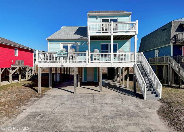 Property at 5518 E Beach Dr, Oak Island, NC 28465, 5 beds, 2.5 baths