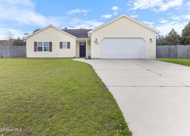 Property at 107 Gamble Way, Hubert, NC 28539, 3 beds, 2 baths
