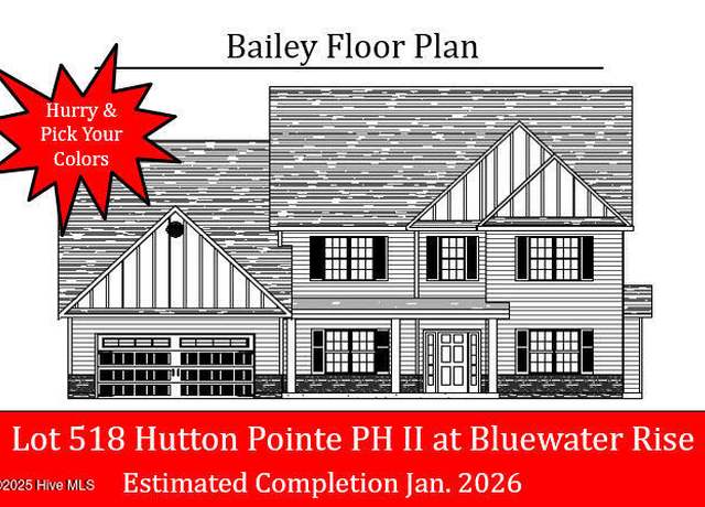 Property at 2012 Yellowfin Dr, New Bern, NC 28562, 4 beds, 3.5 baths