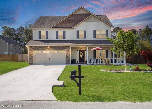 Property at 503 Aberdineshire Ct, Hubert, NC 28539, 4 beds, 2.5 baths