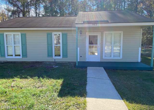 Property at 963 Ramsey Rd, Jacksonville, NC 28546, 2 beds, 1 bath