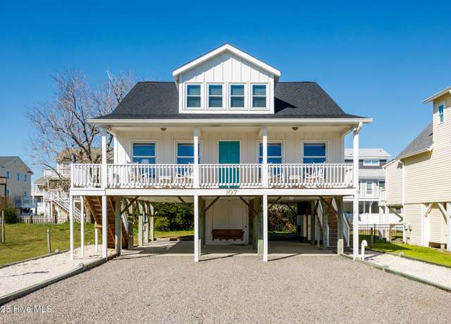 Property at 107 Seagull Dr, Holden Beach, NC 28462, 3 beds, 2 baths