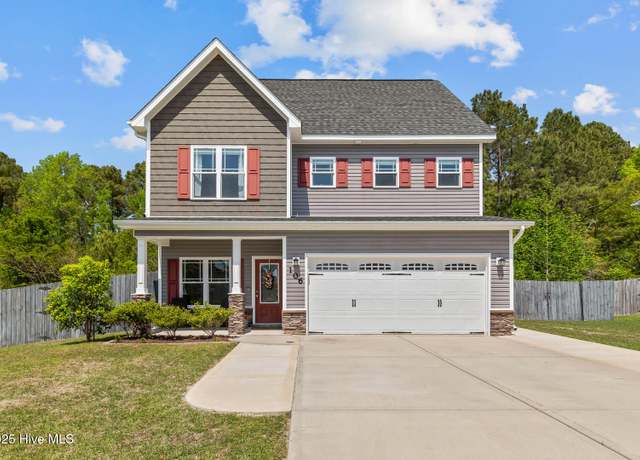 Property at 106 Longhorn Rd, Jacksonville, NC 28546, 4 beds, 2.5 baths