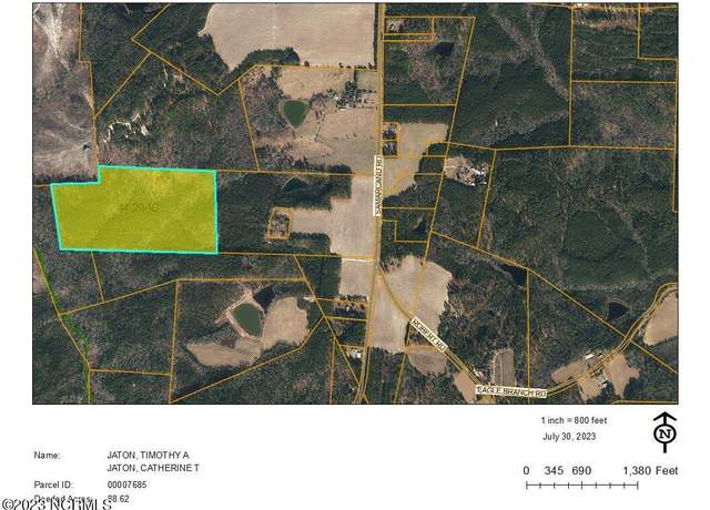 Property at 3100 Samarcand Road Lot2a, Eagle Springs, NC 27242