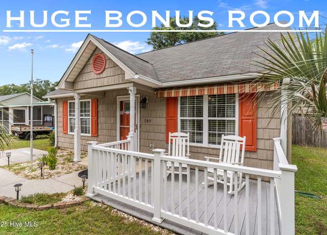 Property at 109 NE 14th St, Oak Island, NC 28465, 2 beds, 2 baths
