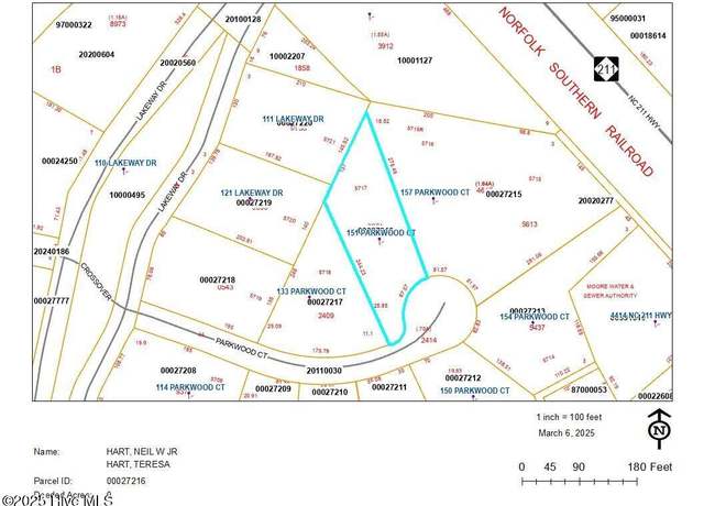 Property at 151 Parkwood Ct, West End, NC 27376