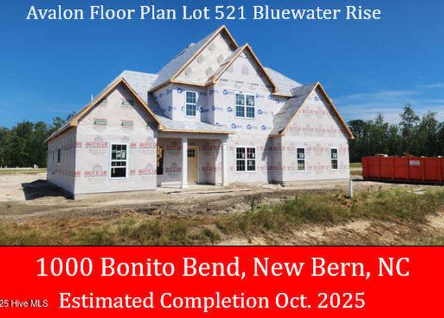 Property at 1000 Bonito Bnd, New Bern, NC 28562, 5 beds, 3.5 baths