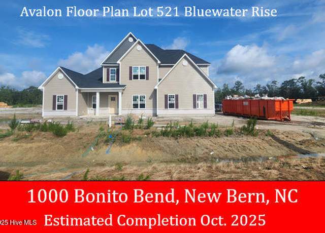 Property at 1000 Bonito Bnd, New Bern, NC 28562, 5 beds, 3.5 baths