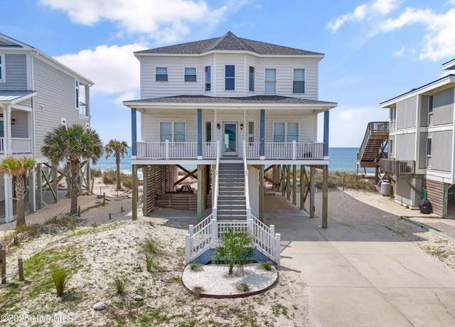 Property at 6621 W Beach Dr, Oak Island, NC 28465, 4 beds, 3.5 baths