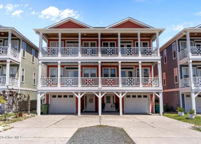 Property at 230 Third Ave Unit A, Kure Beach, NC 28449, 5 beds, 4 baths