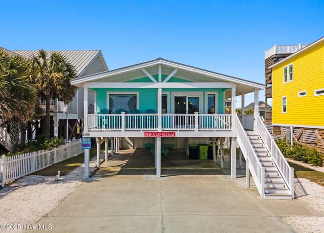 Property at 1106 E Beach Dr, Oak Island, NC 28465, 3 beds, 2.5 baths